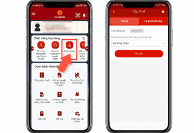 Nộp thuế đất qua cổng Etax Mobile