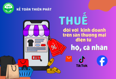 Quản lý thuế đối với hoạt động kinh doanh trên các kênh thương mại điện tử của hộ kinhh doanh, cá nhân